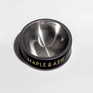 'Maple & Ash' Dog Bowl